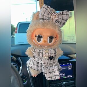 Three Piece Dress Set for Labubu